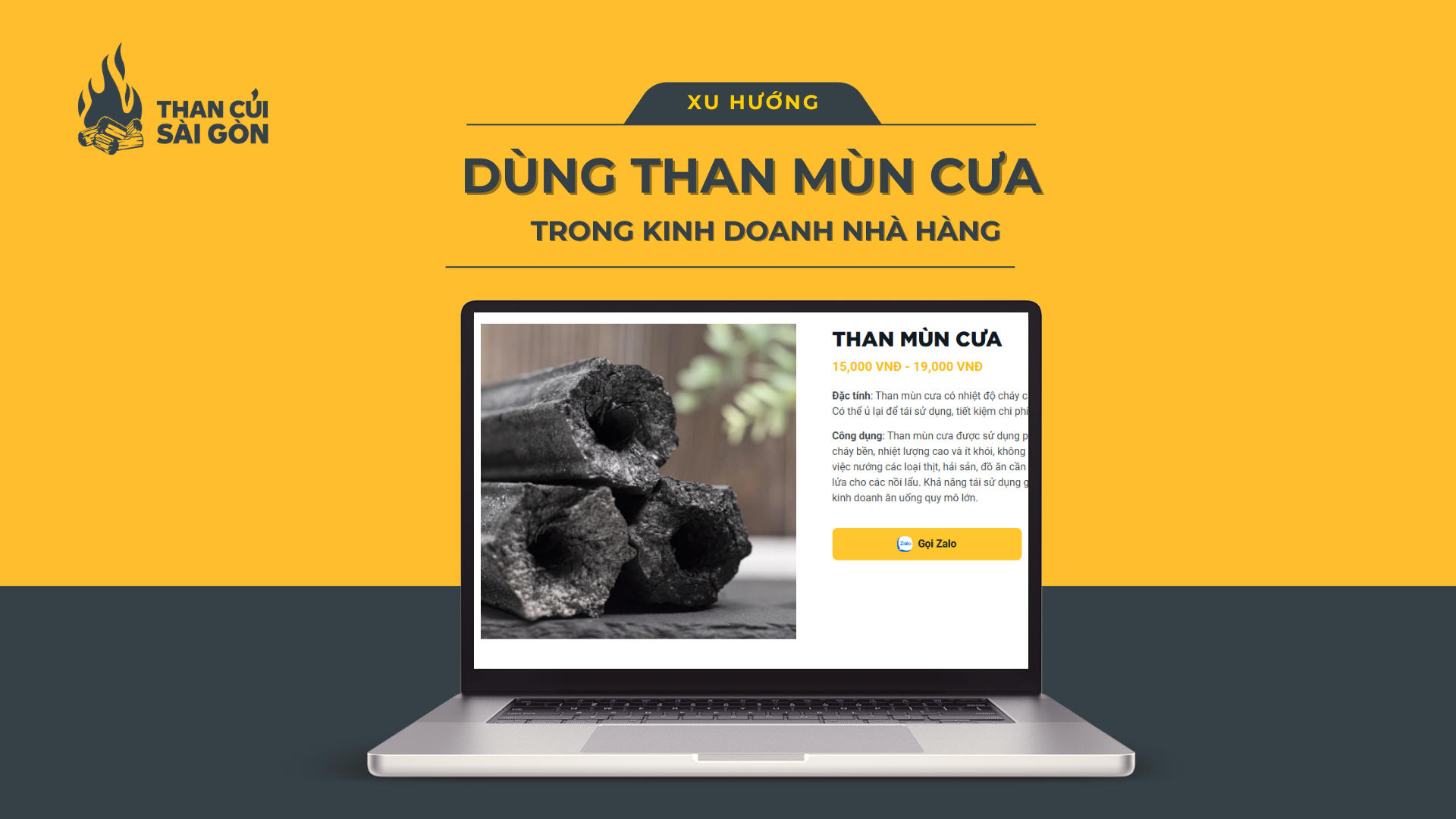 Xu hướng dùng than mùa cưa | Than Củi Sài Gòn