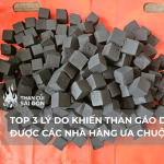 TOP 3 LÝ DO KHIẾN THAN GÁO DỪA ĐƯỢC CÁC NHÀ HÀNG ƯA CHUỘNG