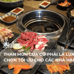THAN MÙN CƯA CÓ PHẢI LÀ LỰA CHỌN TỐI ƯU CHO CÁC NHÀ HÀNG?