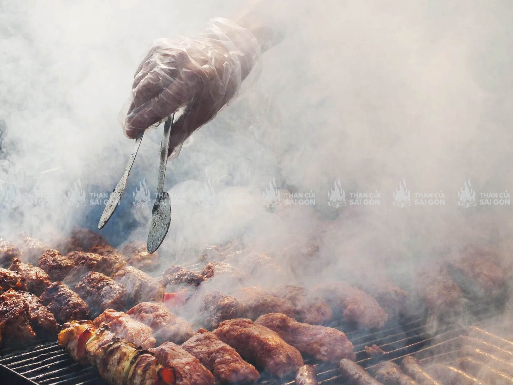 Khói sinh ra trong quá trình nướng