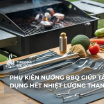 Phụ kiện nướng BBQ giúp tận dụng hết nhiệt lượng than củi