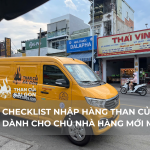 Checklist nhập hàng than củi dành cho chủ nhà hàng mới mở
