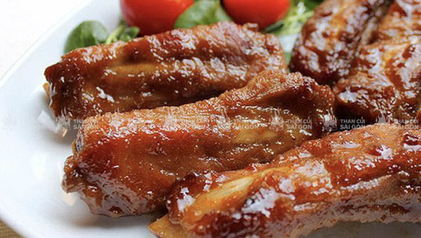 Sườn heo nướng riềng mẻ chuẩn vị thơm ngon hấp dẫn