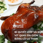 Bí Quyết Ướp Và Nướng Vịt Quay Da Giòn Hoàn Hảo Với Lò Lu Than