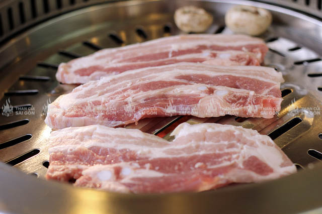 Dải Heo Nướng Tảng Phong Cách Hàn Quốc