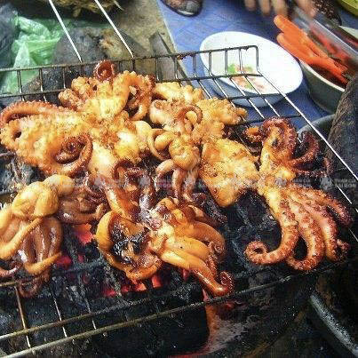 Bạch Tuộc Nướng Sa Tế Ngon Chuẩn Vị